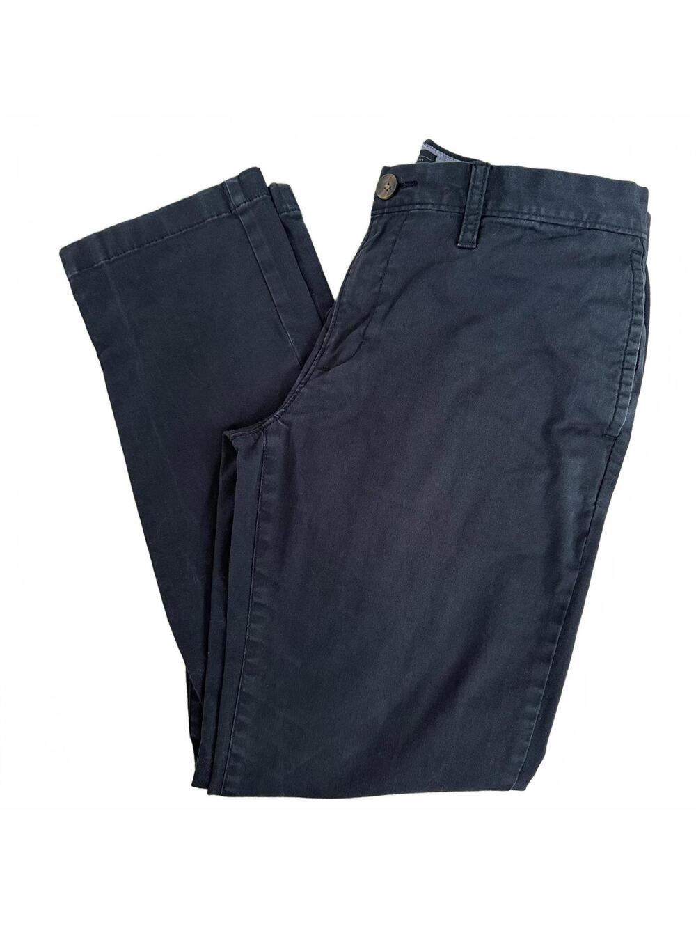14th & Union Men’s 32x30 Khaki Pants Slim Fit Black